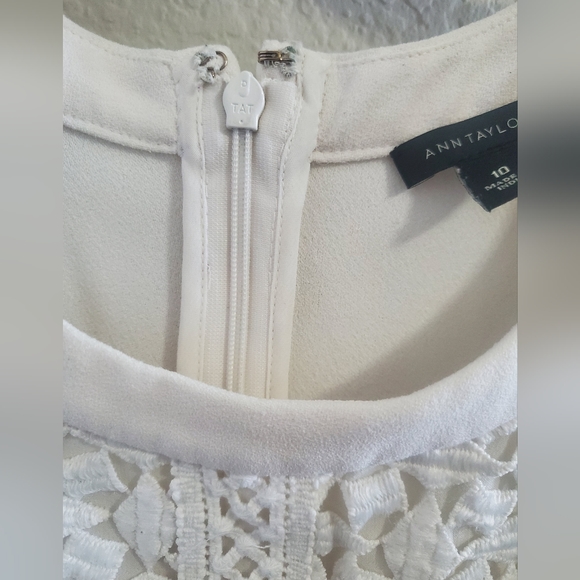 Ann Taylor Flutter Sleeve Blouse - Picture 3 of 7